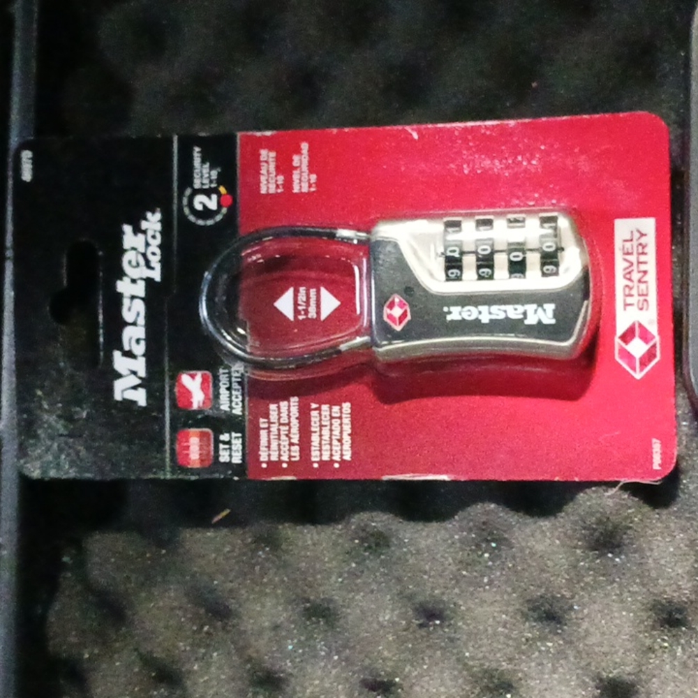 Master Lock Travel Sentry Luggage